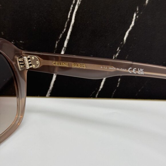 NEW CL40200I 45Z CELINE SUNGLASSES BROWN WOMEN EYEWEAR CELINE - Picture 12 of 13